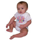 Big Sister Heart Infant Creeper 931562X